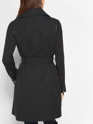 Trench-coat à garniture contrastante image number 1