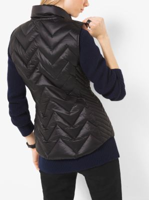 Quilted Nylon Vest image number 1