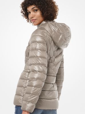 michael kors women's packable puffer jacket