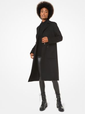 michael kors long wool coat