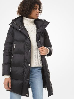 michael kors quilted puffer coat