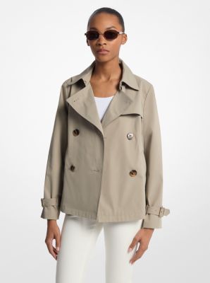 Cropped Trench Coat image number 0