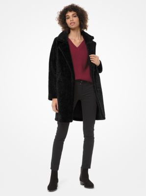 Michael kors coat store faux fur