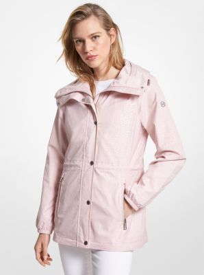 Logo Print Woven Anorak | Michael Kors