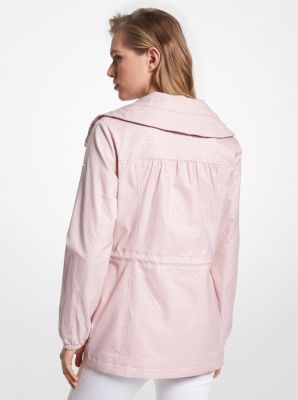 Logo Print Woven Anorak | Michael Kors