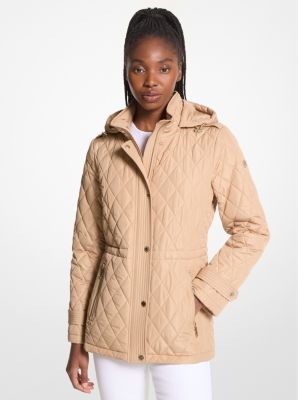 Michael Kors women's quilted coat selling