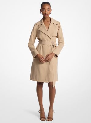 Deals Michael Kors fur trench coat