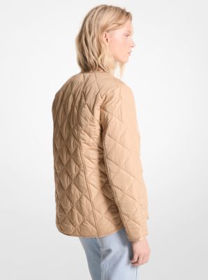 Michael kors quilted store field jacket