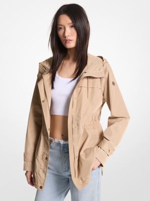 Woven Hooded Anorak Michael Kors Canada