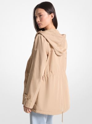 Michael kors hooded clearance anorak