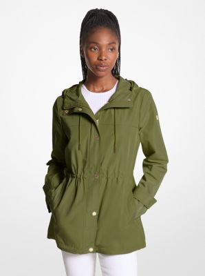 Woven Hooded Anorak | Michael Kors