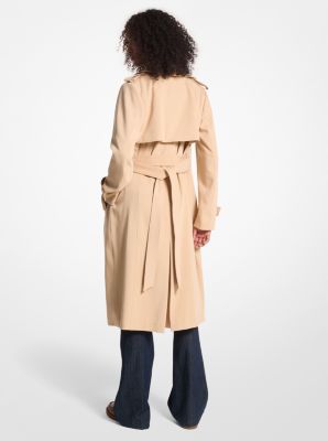 Michael kors belted trench coat on sale