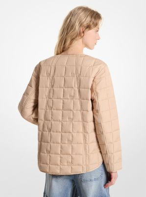 Quilted Jacket in BUFF | Michael Kors