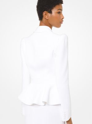 Double top peplum jacket