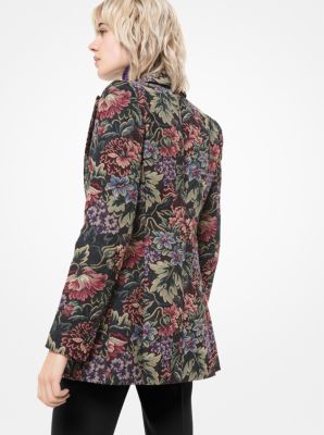 Floral Tapestry Blazer