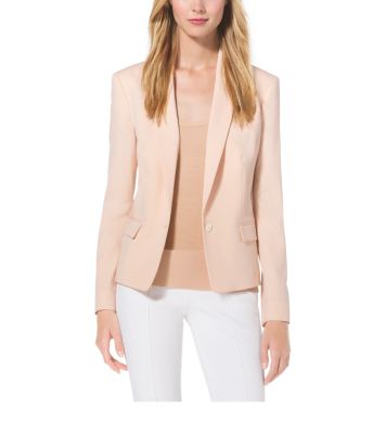 Stretch Wool-Gabardine Jacket | Michael Kors