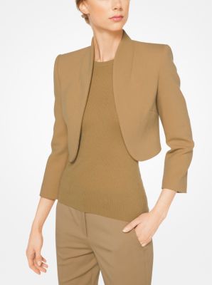 Tan on sale bolero jacket