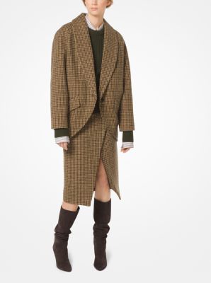 michael kors houndstooth jacket