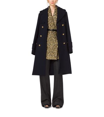 Bouillonn&eacute; Embroidered Felted Wool Scarf