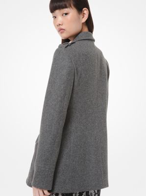 Wool Melton Military Jacket