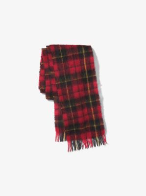 michael kors scarf red