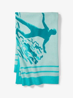 Surfer Cotton and Merino Towel | Michael Kors
