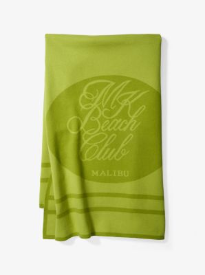 Cotton and Cashmere MK Beach Club Towel | Michael Kors