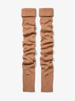Ribbed Cashmere Leg Warmers