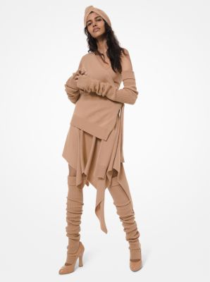 Ribbed Cashmere Leg Warmers