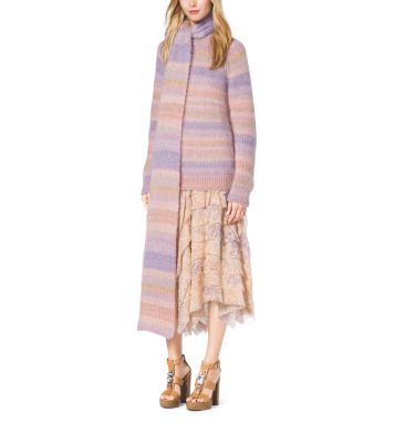 Ombr&eacute; Mohair and Silk Scarf