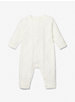 Combinaison pyjama en tricot torsadé pour bébé image number 0