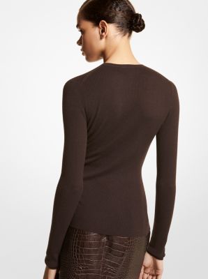 Hutton Featherweight Cashmere Sweater image number 1