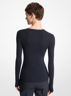 Hutton Featherweight Cashmere Sweater image number 0