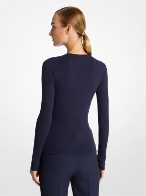 Hutton Featherweight Cashmere Sweater image number 1