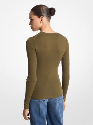 Hutton Featherweight Cashmere Sweater