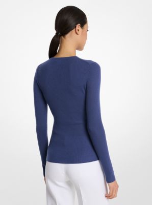 Hutton Featherweight Cashmere Sweater image number 1