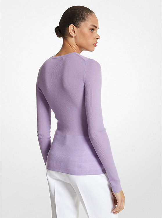 Hutton Featherweight Cashmere Sweater image number 1
