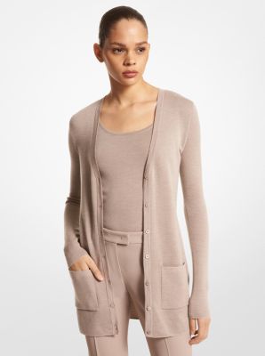 Michael kors shop cashmere cardigan