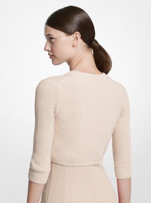 Cashmere Shrug in BUFF | Michael Kors