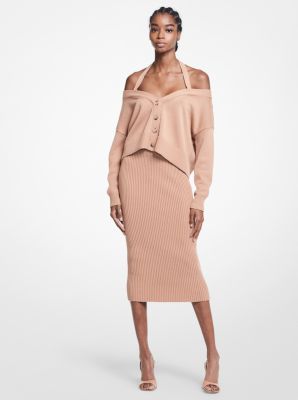 Cashmere Halter Cardigan | Michael Kors