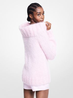 Mohair Cuff-Neck Sweater | Michael Kors [US]