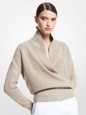 Cashmere Blend Wrap Sweater | Michael Kors