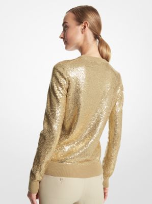 Sequined Cashmere Sweater | Michael Kors [US]
