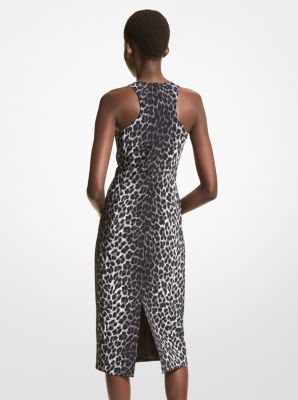 Michael kors animal print dress sale