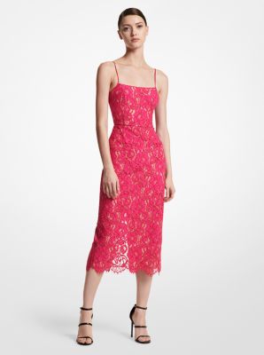 Floral lace dress michael kors online