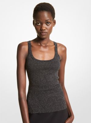 Ribbed Tank Top  Michael Kors Canada