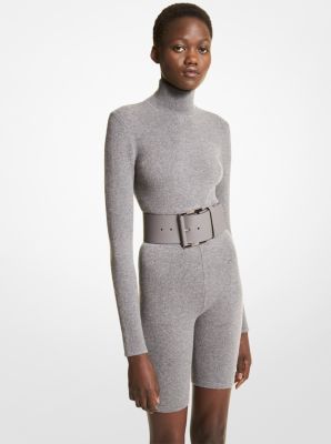 Stretch Cashmere Bike Shorts