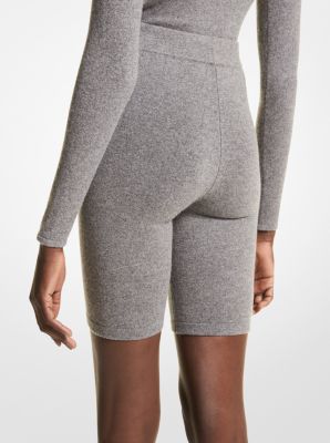Stretch Cashmere Bike Shorts