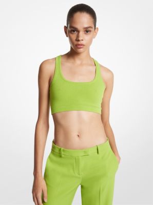 Women's Cashmere Crop Tank Top