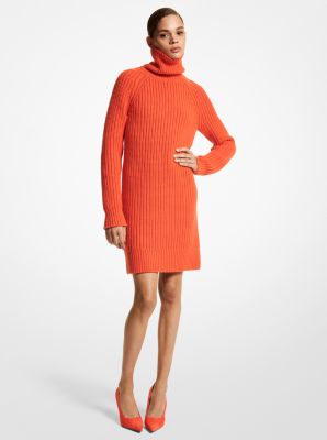 Cashmere Turtleneck Dress image number 0